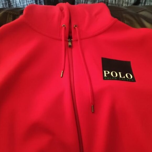 RALPH LAUREN POLO FLEECE HOODIE . [PRE-LOVED] - Picture 1 of 6